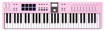 MIDI-клавиатура Arturia KeyLab Essential 61 mk3 Rose Quartz