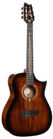 Электроакустика CORT LUXE-NYLON-II-WCASE-BKB