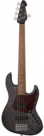 Бас-гитара KEIPRO KJB5-Deluxe PRO Ash-M ACT BK