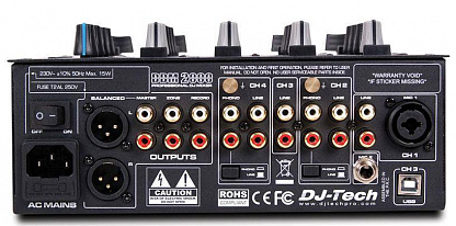 DJ МИКШЕР DJ-TECH DDM 2000 USB