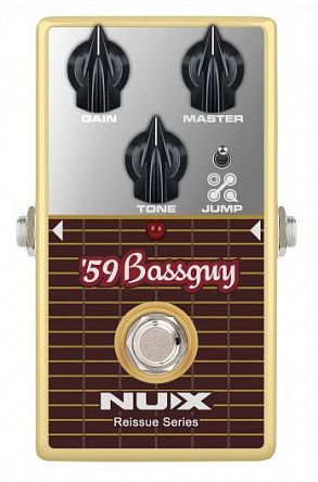 Педаль эффектов Nux NRO-7 '59 Bassguy Overdrive