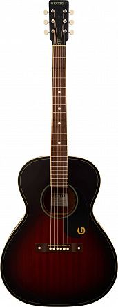 Акустическая гитара GRETSCH Jim Dandy Concert Deep Cherry Burst