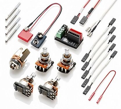 Комплект звукоснимателей EMG JH SET BLK CHROME
