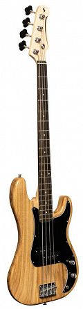 Бас-гитара STAGG SBP-30 NAT (Трещина по лаку в районе грифа)