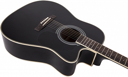 Акустическая гитара MARTINEZ FAW-802 WN/BK (C) 