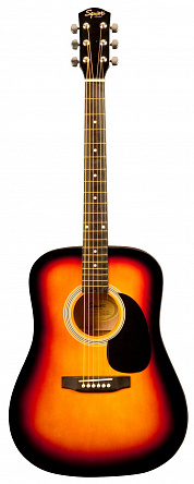 АКУСТИЧЕСКАЯ ГИТАРА FENDER SQUIER SA-105 SUNBURST