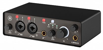 USB аудио интерфейс Yamaha UR22 MK3 Black