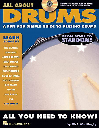 HAL LEONARD DRMINS ALL ABOUT DRUMS BK/CD