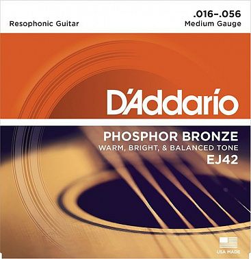 Струны D'Addario EJ42 Resophonic