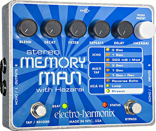 ГИТАРНЫЙ ЭФФЕКТ ELECTRO-HARMONIX STEREO MEMORY MAN