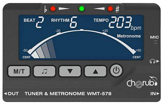 МЕТРОНОМ/ТЮНЕР CHERUB WMT-578
