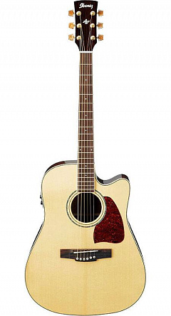 ЭЛЕКТРОАКУСТИЧЕСКАЯ ГИТАРА IBANEZ AW140QMECE NATURAL