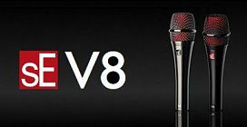 sE Electronics выпускает новый хит — вокальный микрофон V8