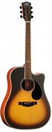 Электроакустическая гитара Kepma D1CE Sunburst