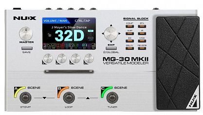 Гитарный процессор Nux MG-30-MKII