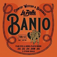 Струны для банджо LA BELLA 730L-LE Banjo