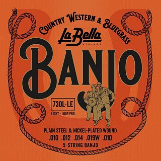 Струны для банджо LA BELLA 730L-LE Banjo