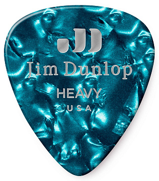 Медиатор Dunlop 483P11HV Celluloid Turquoise