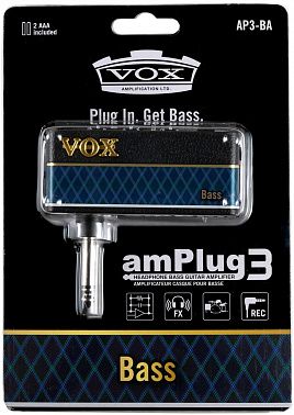 Усилитель для наушников VOX AP3-BA AMPLUG 3 BASS