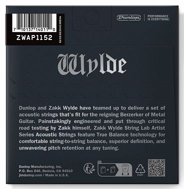 Струны DUNLOP ZWAP1152