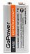 Батарейка GoPower Carbon Zinc PRO (крона)