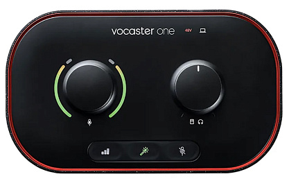 USB аудиоинтерфейс FOCUSRITE Vocaster One Podcast