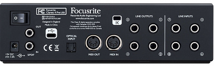 USB интерфейс FOCUSRITE Clarett 4Pre USB