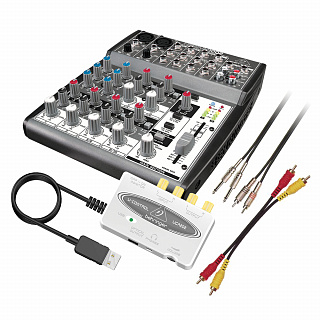 КОМПЛЕКТ BEHRINGER XENYX 1002+ BEHRINGER UCA202