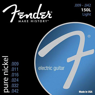 СТРУНЫ FENDER STRINGS NEW ORIGINAL 150L PURE NCKL BALL END
