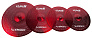 Комплект тарелок KINGDO LISTEN SET 14"+16"+20" RED