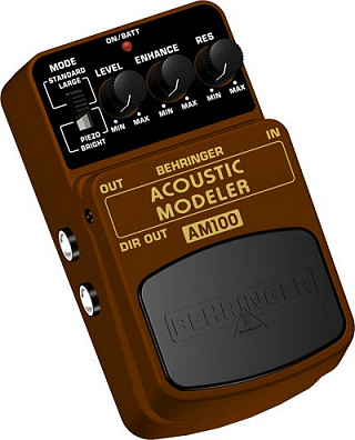 ГИТАРНЫЙ ЭФФЕКТ BEHRINGER AM 100 ACOUSTIC MODELER