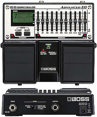 ДВОЙНАЯ ПЕДАЛЬ BOSS EQ-20