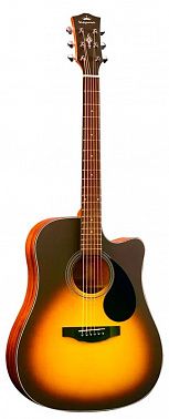 Акустическая гитара Kepma EDC-3TS