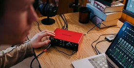 Обновленный звуковой USB интерфейс FOCUSRITE SCARLETT 2i2 4th Gen