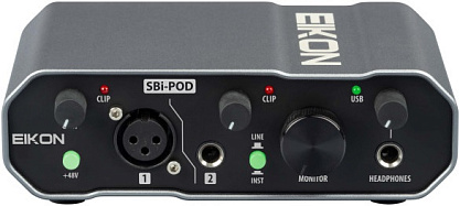 USB аудиоинтерфейс EIKON EKSBIPOD (подходит для стриминга)